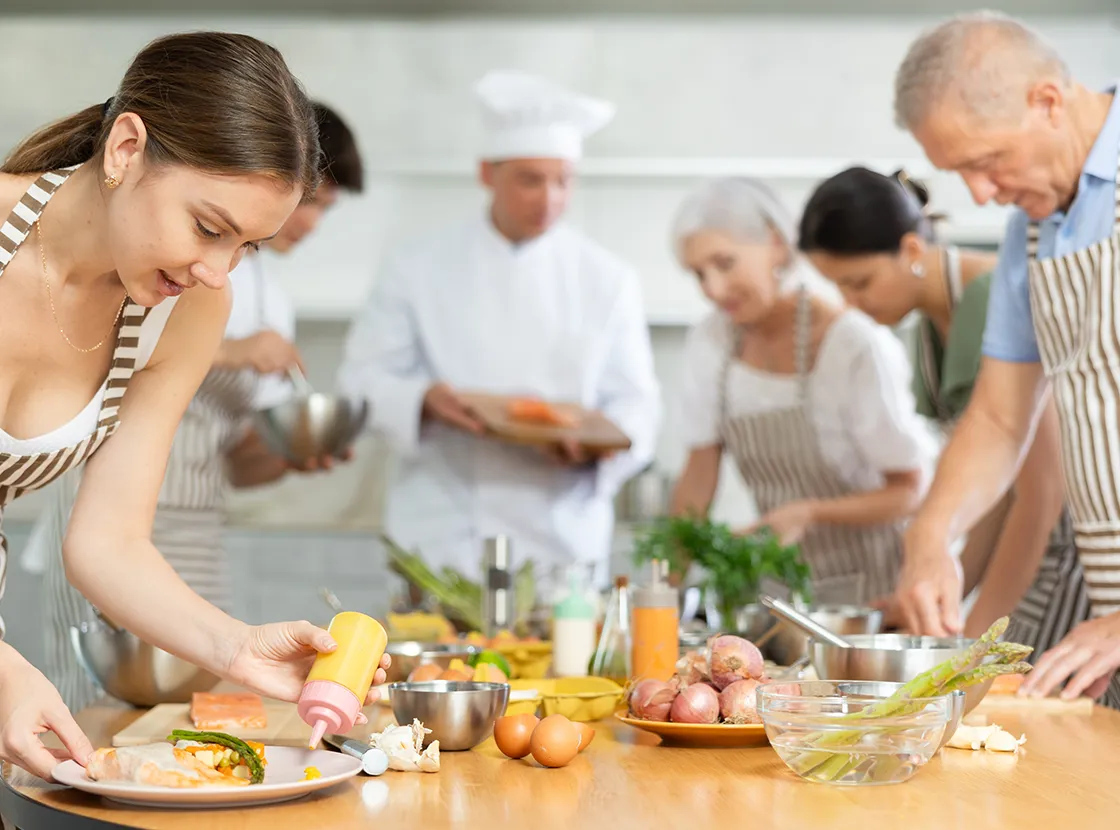 Team cooking